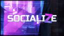 Discovery splash banner for Socialize | Active VC Server • Hangout • Voice Chat • Call • Social • Chill • Anime • Memes • Emojis Discord server